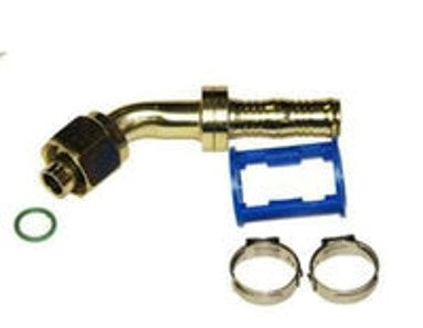 Fitting, Clip-Lok, 45°, 1/2 FO x #10 Hose | Part No. 313527 | BURGAFLEX
