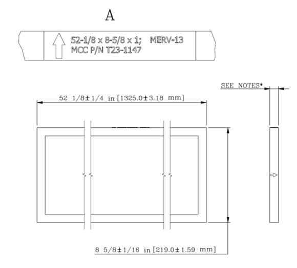 Air Filter | Part No. T23-1147 | MOBILE CLIMATE CONTROL
