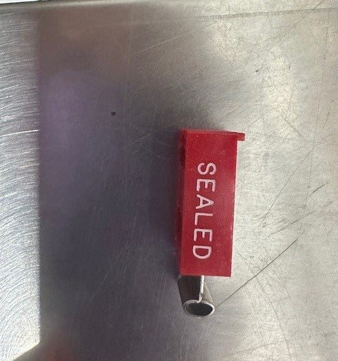 Red Plastic Security Wire Seals | Model PSW97 | American Castings
