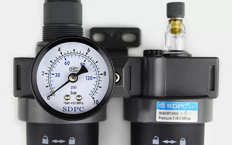 Air Source Treatment Unit | Filter Regulator and Lubricator | Part No. BFC4000A | SDPC