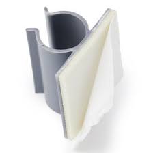 Cable Clamps Adhesive Mount, U-Style Maximum Compatible Cable Diameter | Part No. KKU-6-RT | ESSENTRA COMPONENTS