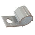 Cable Clamp Screw Mount, Wire Harness - Natural ; Hole Diameter - 5.2 mm | Part No. WHC-250-01 | ESSENTRA COMPONENTS