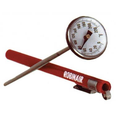 Pocket Dial Thermometer - 1-3/4" Dial Face, 0-225F | Part No. 50945 | ROBINAIR