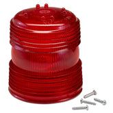 Federal Signal A1779S Red Xenon Lens for XEN1 & XEN4