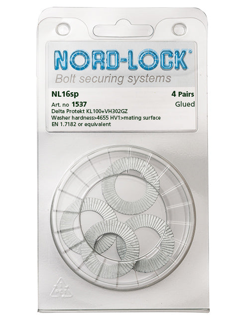 Wedge Lock Washer | Part No. NL16SP | NORD-LOCK