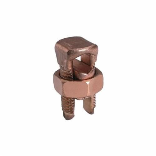 KS Series Split Bolt Connector, 14 to 8 AWG, 10 to 8 AWG Conductor, Co