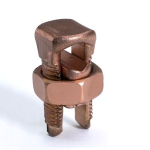 Compact Split Bolt Connector, 1 14 to 6 AWG Conductor, 0.58 in L, Copper | Part No. KS17 | BURNDY